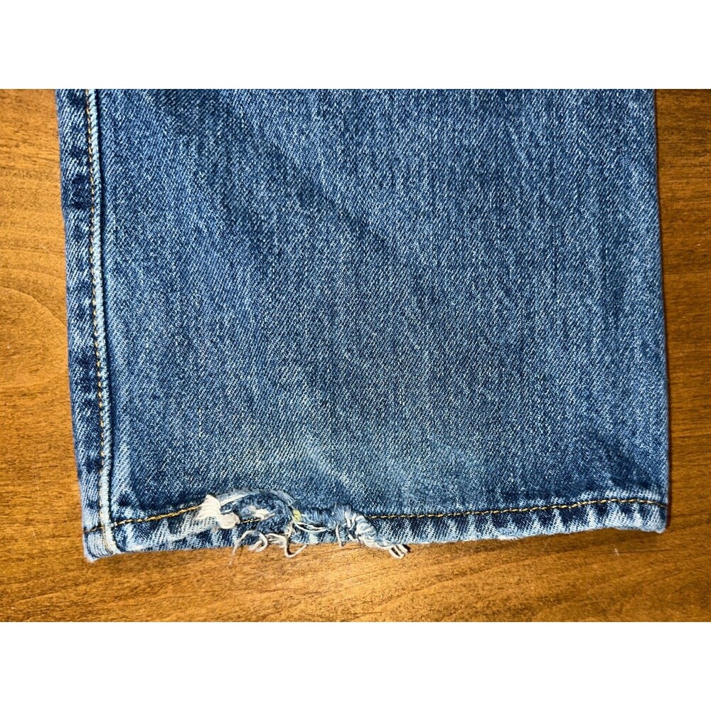 501 Original Fit Jeans Button Fly Medium Wash W34 L30 - Picture 8 of 15